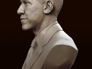 barack obama 3D-printmodel