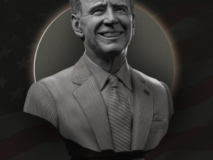 joe biden v2 3D 打印模型