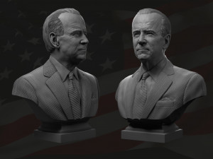 joe biden v1 3D 프린트 모델