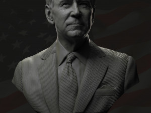 joe biden v1 3D 프린트 모델