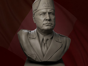 Benito mussolini 3D Print Model