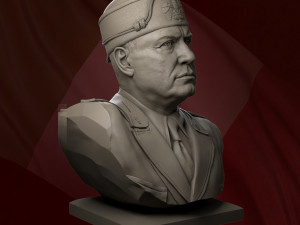 Benito mussolini 3D Print Model