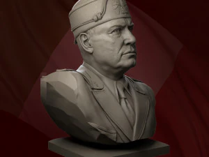 Benito mussolini 3D Print Model