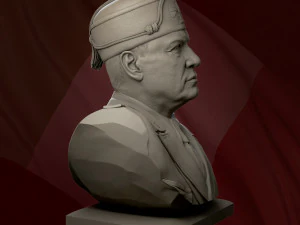 Benito mussolini 3D Print Model