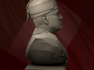 Benito mussolini 3D Print Model