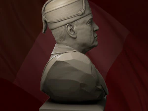Benito mussolini 3D Print Model