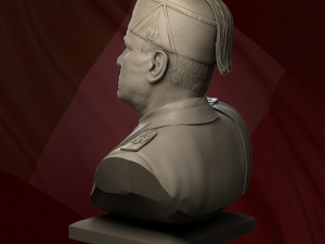 Benito mussolini 3D Print Model