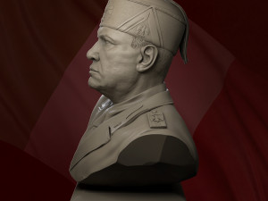 Benito mussolini 3D Print Model