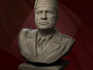 Benito mussolini 3D Print Model