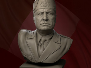 Benito mussolini 3D Print Model