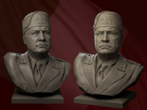 Benito mussolini 3D Print Model
