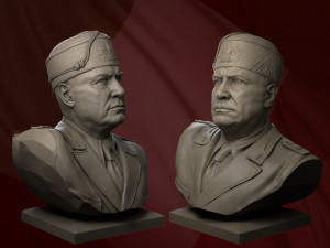 Benito mussolini 3D Print Model