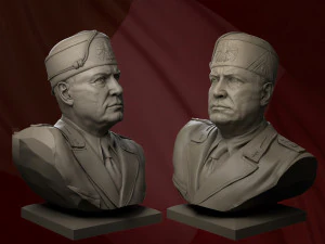 Benito mussolini 3D Print Model