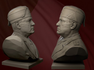 Benito mussolini 3D Print Model