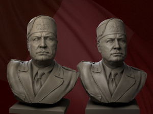 Benito mussolini 3D Print Model