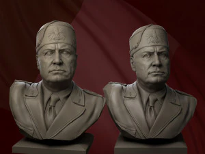Benito mussolini 3D Print Model