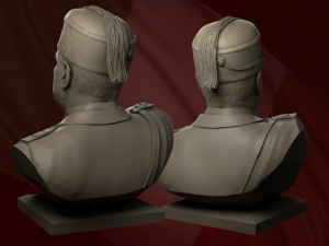 Benito mussolini 3D Print Model