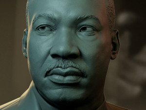 Martin luther king Modelo de Impressão 3D
