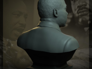 Martin luther king 3D-printmodel