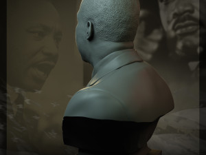 Martin luther king 3D-printmodel