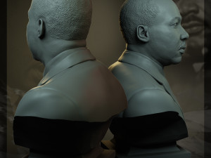 Martin luther king 3D-printmodel