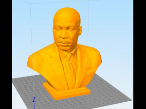 Martin luther king 3D-printmodel