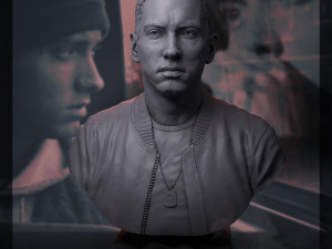 eminem 3D प्रिंट मॉडल