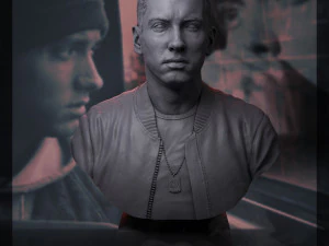 eminem 3D Print Model