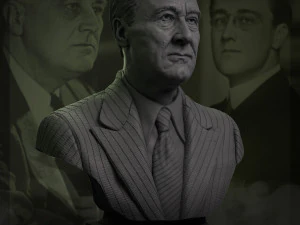 franklin delano roosevelt 3D Print Model