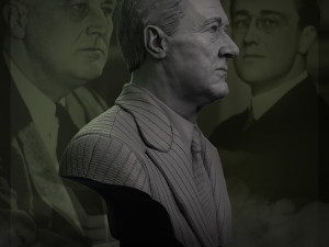 franklin delano roosevelt 3Dプリントモデル