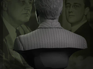 franklin delano roosevelt 3D Print Model