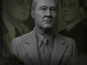 franklin delano roosevelt 3Dプリントモデル