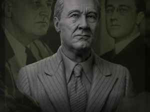 franklin delano roosevelt 3D Print Model
