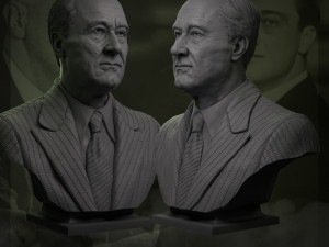 franklin delano roosevelt 3Dプリントモデル