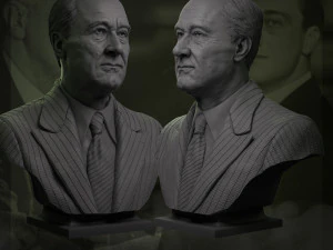 franklin delano roosevelt 3D Print Model