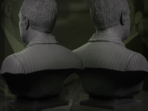 franklin delano roosevelt 3Dプリントモデル