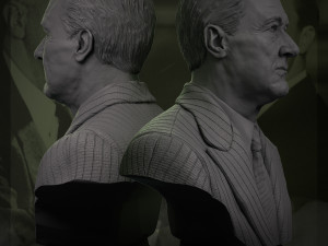 franklin delano roosevelt 3Dプリントモデル