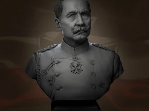 Фридрих Вильгельм II 3D Принт Модель