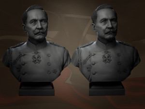 friedrich wilhelm ii 3Dプリントモデル