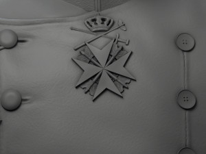 friedrich wilhelm ii 3Dプリントモデル
