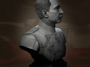 friedrich wilhelm ii 3Dプリントモデル