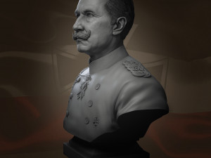 friedrich wilhelm ii 3Dプリントモデル