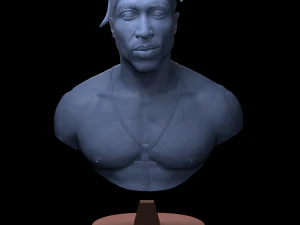 tupac shakur 3D Print Model