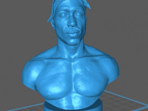 tupac shakur 3D प्रिंट मॉडल