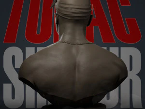 tupac shakur 3D Print Model