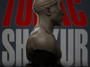 tupac shakur 3D Print Model