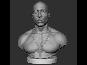 tupac shakur 3D Print Model