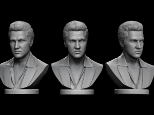 elvis presley 3D Baskı Modeli