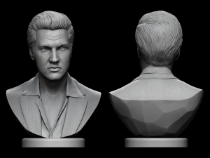 elvis presley 3D Baskı Modeli
