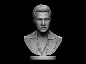 elvis presley 3D Baskı Modeli